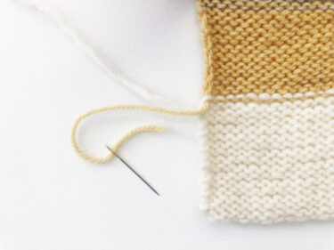 【棒針編み初心者向け】編み物の毛糸のつなぎ方・結び方