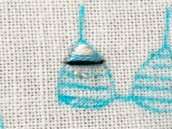 【図案つき】水着とビーチサンダルの刺繍の作り方