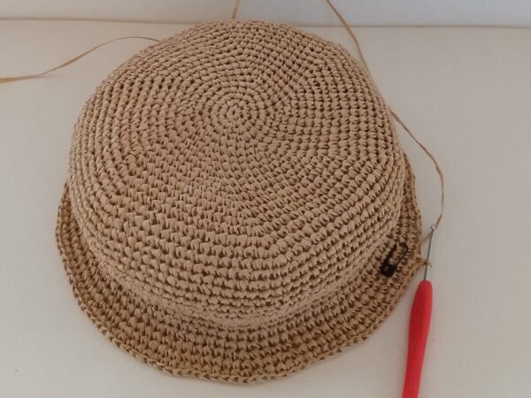 麦わら風！夏帽子の作り方