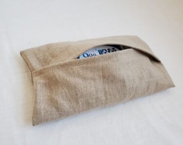 好みの布を使用した除菌シートケースの作り方