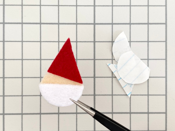 紙刺繍で作るクリスマスカードの作り方