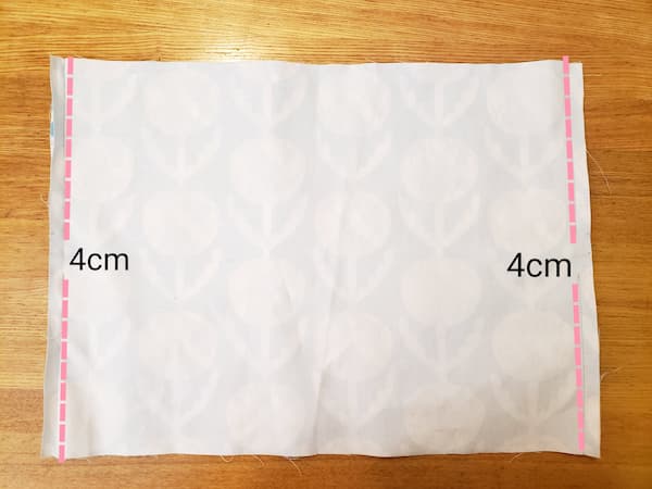 【型紙はA4用紙】巾着付きトートバッグの作り方