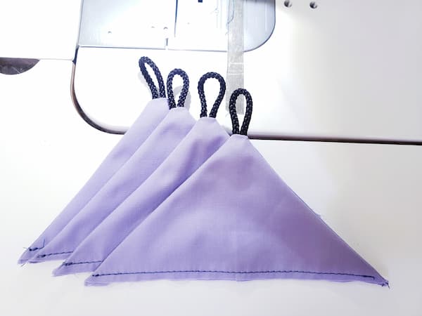 四角い巾着の作り方