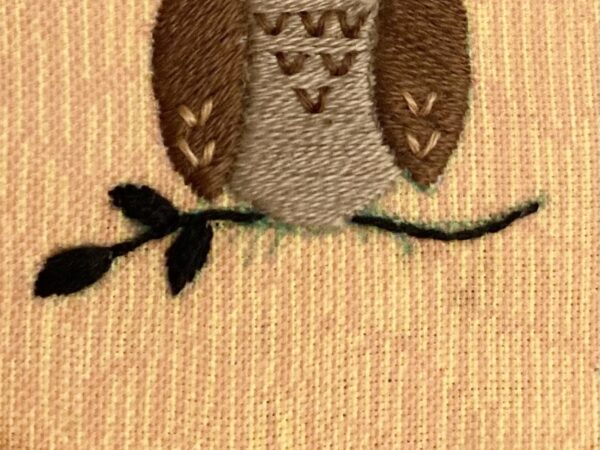 【図案付き】敬老の日にも！フクロウの刺繍の作り方
