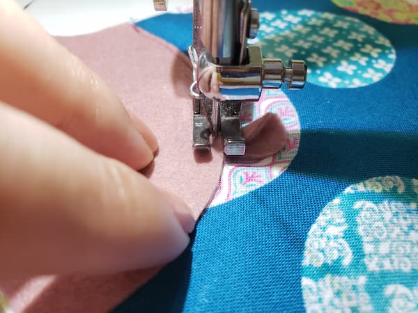 ハリネズミの巾着袋の作り方