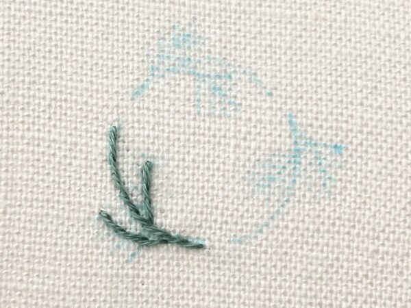 簡単！自分で描けるミモザの刺繍の作り方