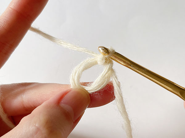 円の編み方