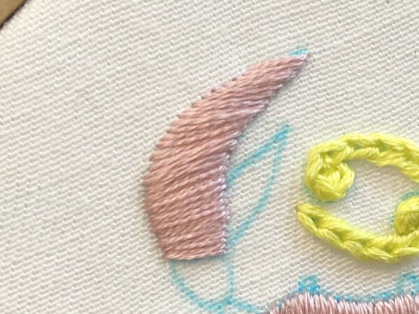 【図案付き】かに座の刺繍の作り方