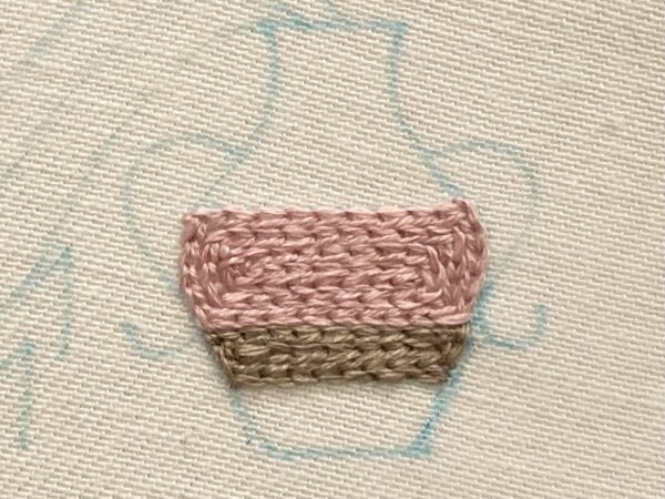 【図案付き】みずがめ座の刺繍の作り方