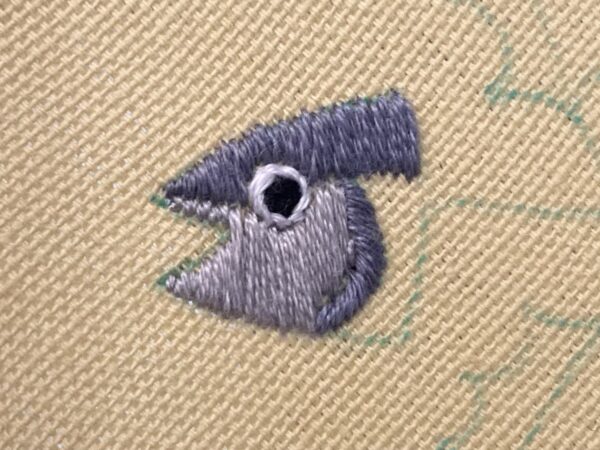 【図案付き】節分いわしの刺繍の作り方