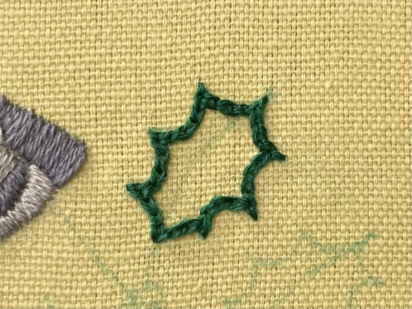 【図案付き】節分いわしの刺繍の作り方