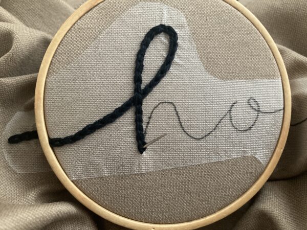 【図案付き】「hope」の刺繍入りTシャツの作り方