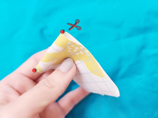 テント形バネ口ポーチの作り方