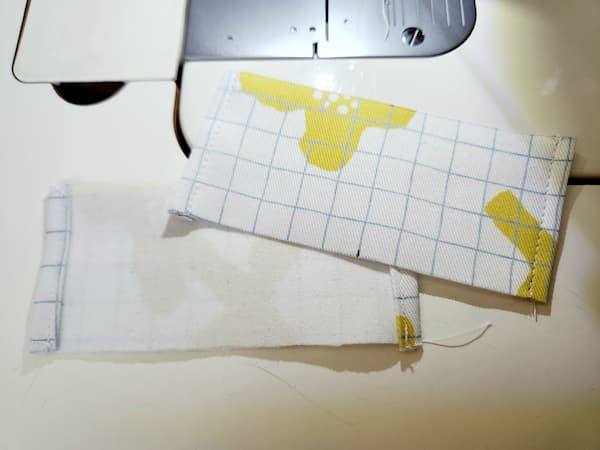 テント形バネ口ポーチの作り方