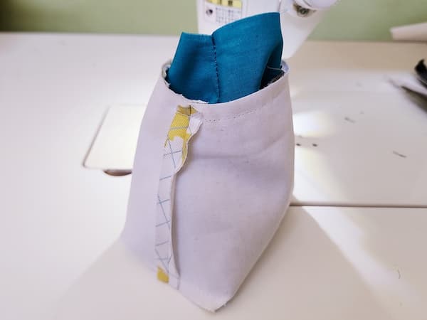 テント形バネ口ポーチの作り方