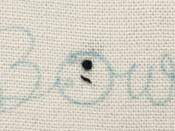 【図案付き】ボウリングの刺繍の作り方