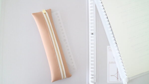 リングファイルにつけられる!ペンケースの作り方