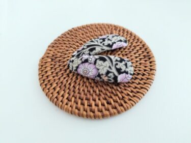 端切れで作るパッチンピンの作り方