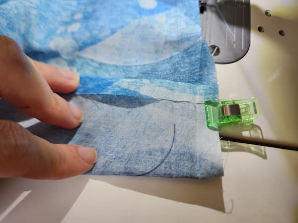 トートバッグにフリルを付けるの作り方