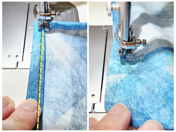 トートバッグにフリルを付けるの作り方