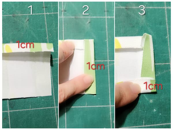 ポケットが取り外し出来るウエストバッグの作り方