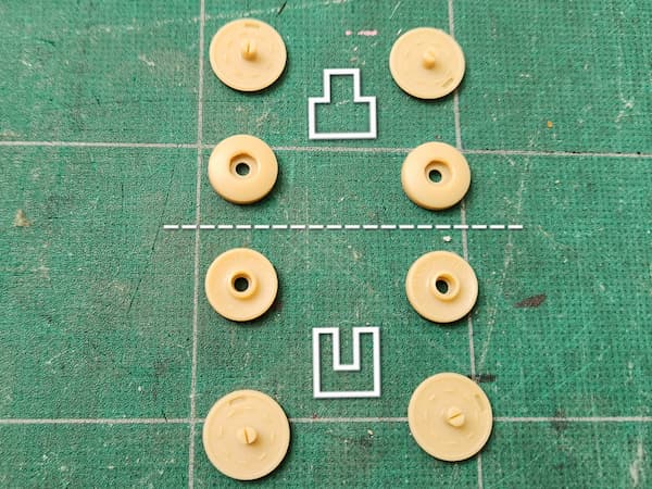 ポケットが取り外し出来るウエストバッグの作り方