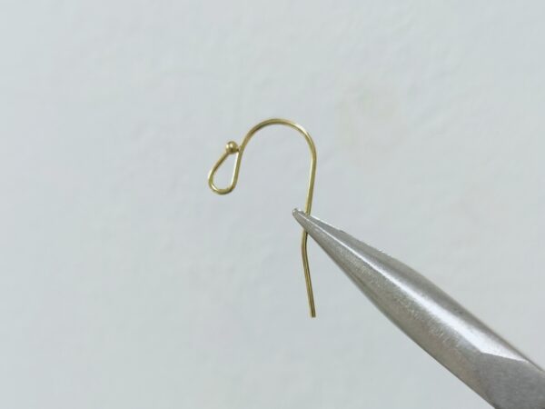 チェコシードのファルファーレで作る金木犀のピアスの作り方