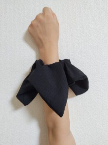 スクエアシュシュの作り方