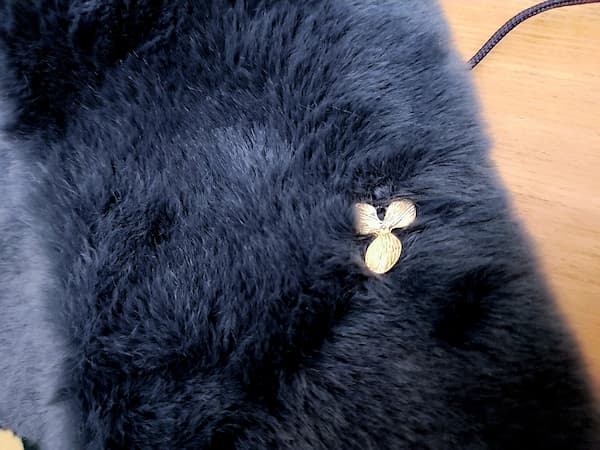 ファーで作る簡単耳当ての作り方