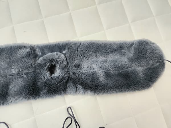 ファーで作る簡単耳当ての作り方