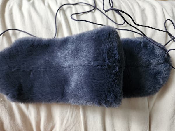 ファーで作る簡単耳当ての作り方