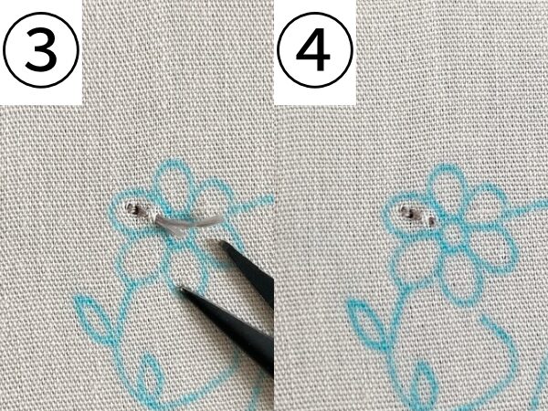 【図案付き】アルファベット「B」の刺繍の作り方