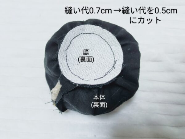 ぽってりシルエットが可愛い!インド刺繍リボンの巾着の作り方