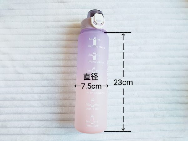 保冷機能付！1000mlウォーターボトルカバーの作り方