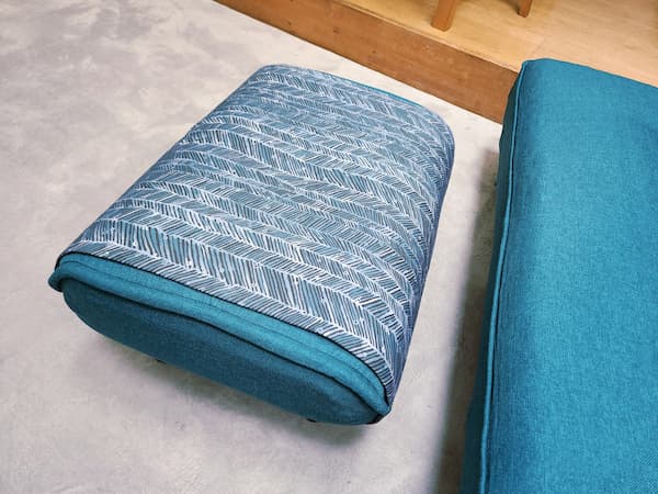 四角いオットマンカバーの作り方