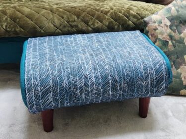 四角いオットマンカバーの作り方