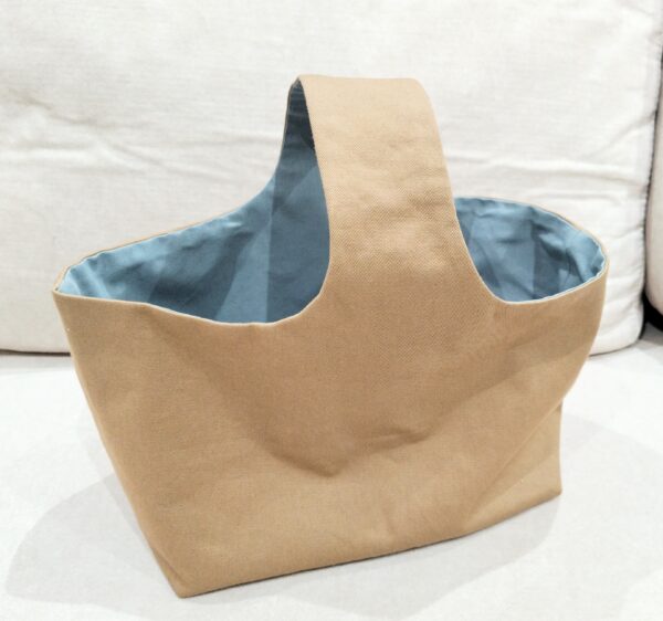 ワンハンドルバッグの作り方