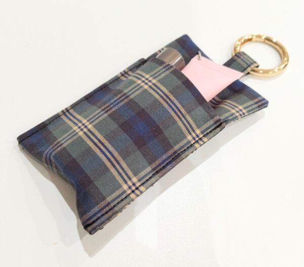 バッグチャームみたいなリップケースの作り方