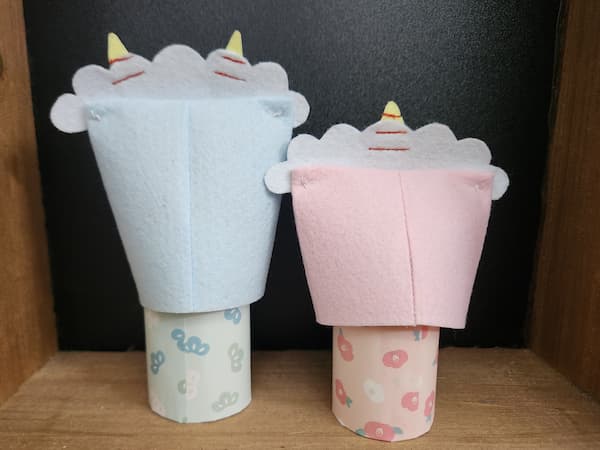フェルトで簡単な鬼さんの作り方