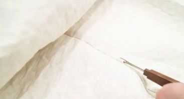 リクライニング座椅子カバーの作り方