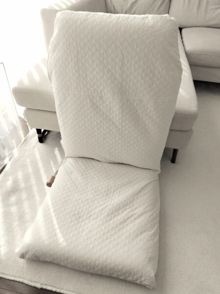 リクライニング座椅子カバーの作り方