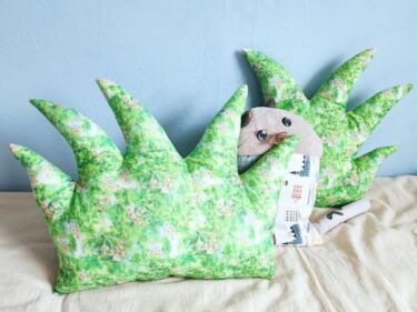 生活にクスッと草クッションの作り方