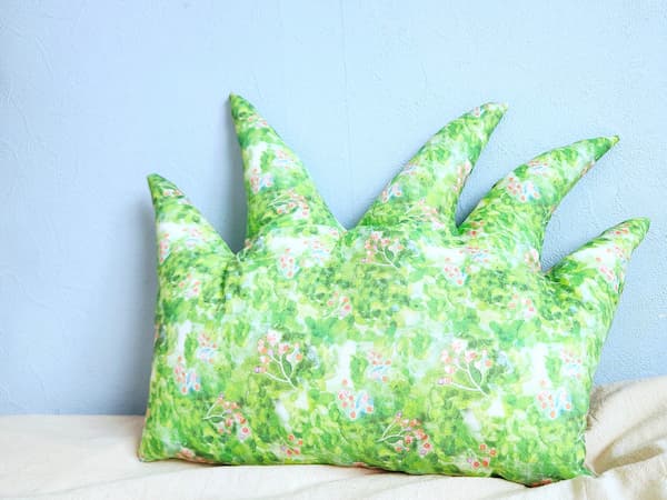 生活にクスッと草クッションの作り方