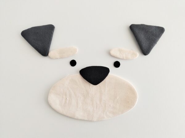 ミニチュアシュナウザーナップサックの作り方