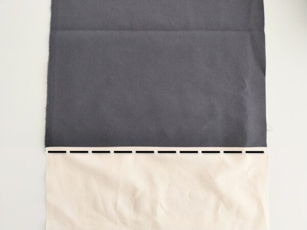 ミニチュアシュナウザーナップサックの作り方