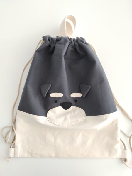 ミニチュアシュナウザーナップサックの作り方