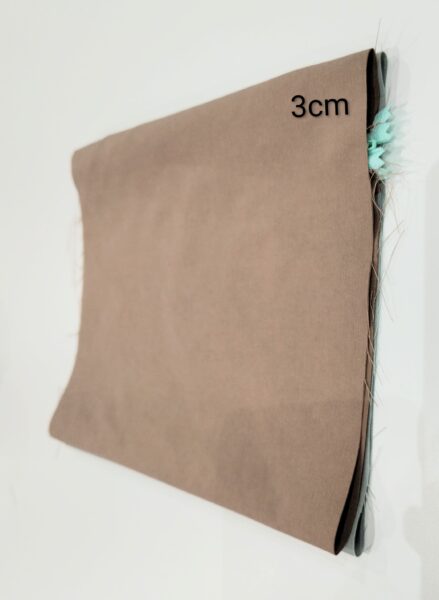 簡単裏地付きフラットポーチの作り方