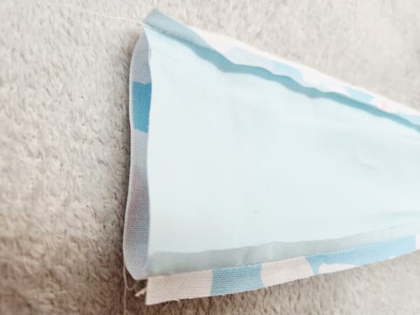 A4ファイルと小物を束ねる布ベルトの作り方