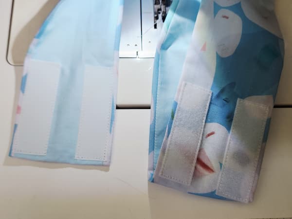 A4ファイルと小物を束ねる布ベルトの作り方