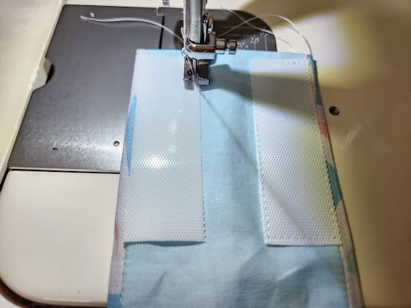 A4ファイルと小物を束ねる布ベルトの作り方